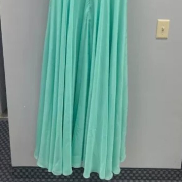 Sherri Hill Formal/Prom Gown Style 50132 NWT Seaform Size 6 - Picture 8 of 9